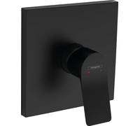 hansgrohe Vivenis, monomando de ducha empotrado, 75615670, Color: Negro Mate
