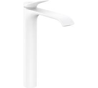 Hansgrohe Vivenis, mezclador monomando de lavabo 250 para lavabos sin desagÃŒe, proyecciÃ³n 191 mm, 75042, Color: blanco mate - 75042700