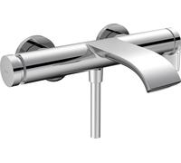 hansgrohe Vivenis mezclador de bañera, mezclador de bañera de superficie para 2 funciones, cromo