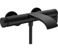 hansgrohe Vivenis Mezclador monomando de bañera visto, negro mate, 75420670