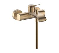 hansgrohe Vivenis Mezclador monomando de baño Original a la vista, 75423140, Color: Bronce cepillado