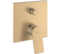 hansgrohe Vivenis, mezclador monomando empotrado para bañera, 75415140, Color: Bronce cepillado
