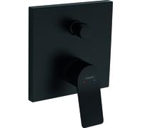 hansgrohe Vivenis, mezclador monomando empotrado para bañera, 75415670, Color: Negro Mate