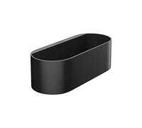hansgrohe WallStoris - cesta baño profunda, repisa de almacenamiento, estanteria baño sin taladro, organizador baño, accesorios baño, negro mate, 27912670