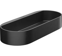 hansgrohe WallStoris cesta de almacenamiento, 27913670, color: negro mate