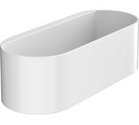 hansgrohe WallStoris cesta de almacenamiento profundo, 27912700, Color: blanco mate