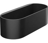 hansgrohe WallStoris cesta de almacenamiento profundo, 27912670, Color: Negro Mate