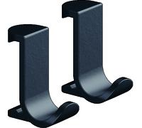 hansgrohe WallStoris Gancho de toalla ancho, 27914670, Color: Negro Mate