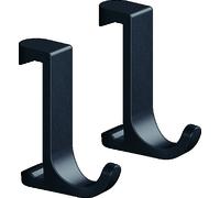 hansgrohe WallStoris Ganchura de toalla estrecho, 27929670, Color: Negro Mate