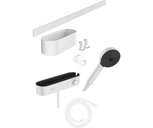 Hansgrohe WallStoris grifo para ducha a pared con termostato blanco 24250700