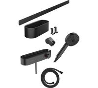 Hansgrohe WallStoris grifo para ducha a pared con termostato negro 24250670