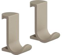 gancho toallero ancho hansgrohe WallStoris Planet Edition, 2 piezas, arena reciclada, 28915210