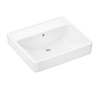 Hansgrohe Xanuia Q lavabo 55x48 cm rectangular clásico-sobre encimera blanco brillante 60239450