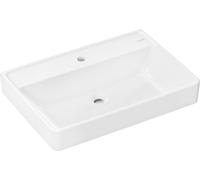 hansgrohe Xanuia Q lavabo, con agujero para grifo, sin rebosadero, 700x480mm, SmartClean, blanco, 61134450