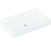 hansgrohe Xanuia Q lavabo, con agujero para grifo, sin rebosadero, 800x480mm, blanco, 60227450