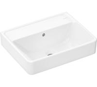 hansgrohe Xanuia Q lavabo, sin agujero para grifo, con rebosadero, 500x390mm, SmartClean, blanco, 61143450