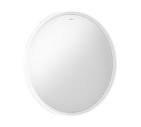 Espejo hansgrohe Xarita S, iluminación LED con sensor de infrarrojos, 700x50x700mm, blanco mate, calefacción de espejo, 54991700