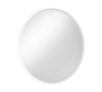 Hansgrohe Xarita S espejo 90x90 cm circular con iluminación con lámina calefactora blanco 54990700