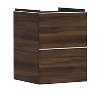 Hansgrohe Xelu Q armario 48x49.5x60.5 cm suspendido, para lavabo blanco-nogal 54022700