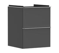 Hansgrohe Xelu Q armario 48x49.5x60.5 cm suspendido, para lavabo gris-cromo 54020000