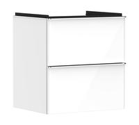 Hansgrohe Xelu Q armario 58x49.5x60.5 cm de pie, para lavabo blanco-cromo 54023000