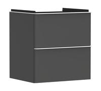 Hansgrohe Xelu Q armario 58x49.5x60.5 cm suspendido, para lavabo blanco-gris 54024700