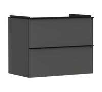 Hansgrohe Xelu Q armario 78x49.5x60.5 cm suspendido, para lavabo negro-gris 54028670