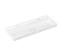 Hansgrohe Xelu Q lavabo 120x48 cm rectangular clásico-para mueble blanco 61042450