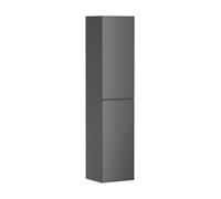 hansgrohe Xevolos E armario alto, bisagra de puerta izquierda, 400x360x1760mm, 54220770, Color: Carcasa gris pizarra mate, frontal gris pizarra metalizado