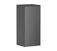 hansgrohe Xevolos E armario de media altura, bisagra de puerta derecha, 400x360x890mm, 54217770, Color: Carcasa gris pizarra mate, frontal gris pizarra metalizado