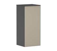 hansgrohe Xevolos E armario de media altura, bisagra de puerta izquierda, 400x360x890mm, 54214390, Color: Carcasa gris pizarra mate, frente con textura bronce