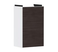 hansgrohe Xevolos E mueble bajo lavabo, 1 puerta, tope derecho, 340x245x555mm, para lavabo, 54169730, Color: Carcasa blanco mate, frontal roble oscuro