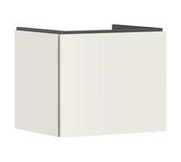 hansgrohe Xilesa E mueble bajo para lavabo, 1 cajón, 580x470x500mm, 54253780, Color: Beige arena mate