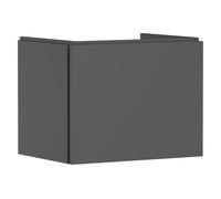 hansgrohe Xilesa E mueble bajo para lavabo, 1 cajón, 630x470x500mm, 54255760, Color: Gris pizarra mate