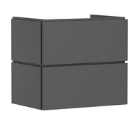 Hansgrohe Xilesa E armario 68x47x62 cm suspendido, para lavabo gris 54258760