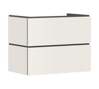 hansgrohe Xilesa E mueble bajo para lavabo, 2 cajones PushOpen, 780x470x620mm, 54296780, Color: Beige arena mate