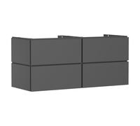 Hansgrohe Xilesa E armario 137.5x55x62 cm suspendido, para lavabo gris 54306760