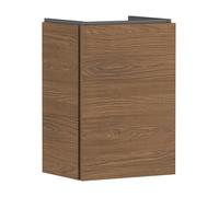 hansgrohe Xilesa E mueble bajo para lavamanos, bisagra de puerta derecha, 430x330x620mm, 54246550, Color: Roble cachemira