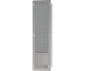 hansgrohe XtraStoris Portarrollos Original, empotrable, con contenedor para 6 rollos, 140x140x682mm, 56058800, Color: acero inoxidable pulido