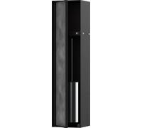 Hansgrohe XtraStoris Rock portarrollos de papel higiénico negro 56060670