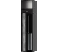 Hansgrohe XtraStoris Rock portarrollos de papel higiénico negro 56062670