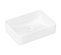 Hansgrohe Xuniva Q lavabo 55x40 cm rectangular sobre encimera blanco brillante 60168450
