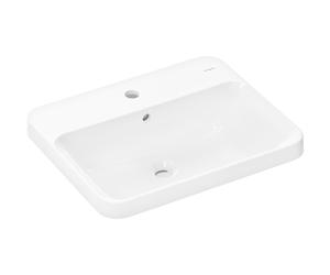 Hansgrohe Xuniva Q lavabo 55x45 cm rectangular empotrado blanco mate 60162450