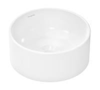 hansgrohe Xuniva S lavabo sobre encimera, sin rebosadero, sin agujero para grifo, 300x300mm, blanco, 60163450