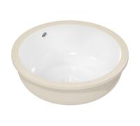 hansgrohe Xuniva S lavabo bajo encimera, Smart Clean, con rebosadero, sin agujero para grifo, 400x400mm, blanco, 61046450