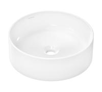 Hansgrohe Xuniva S lavabo 40x40 cm circular sobre encimera blanco brillante 61071450