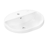 Hansgrohe Xuniva U lavabo 55x45 cm oval empotrado blanco mate 61064450