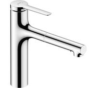 Hansgrohe Zesis M33 grifo de cocina de pie cromo 74822000
