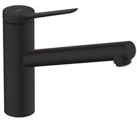 Hansgrohe Zesis M33 grifo de cocina de pie negro 74806670
