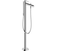 hansgrohe Zesis S Mezclador monomando de bañera, de pie, 74445000, Color: cromado